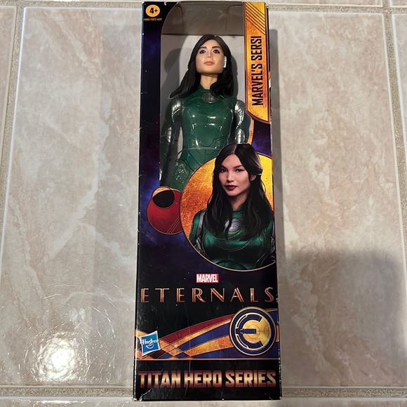 Marvel Hasbro The Eternals Titan Hero Series 12-Inch Sersi Action Figure Toy - Picture 1 of 2